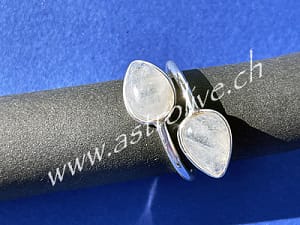 Anello pietra di luna argento 925