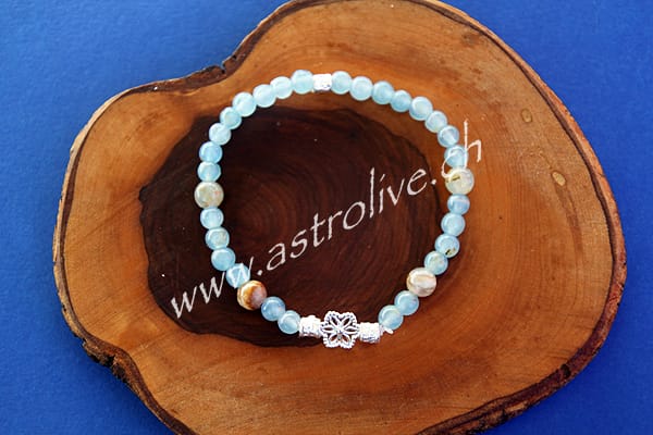 Bracciale Calcite blu