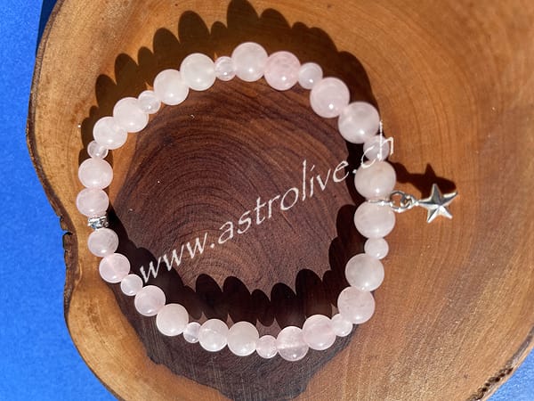 Bracciale Quarzo rosa