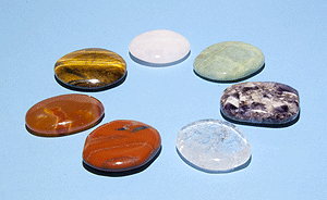 Set pietre Chakra burattate