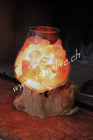 Lampada sale vetro legno 16